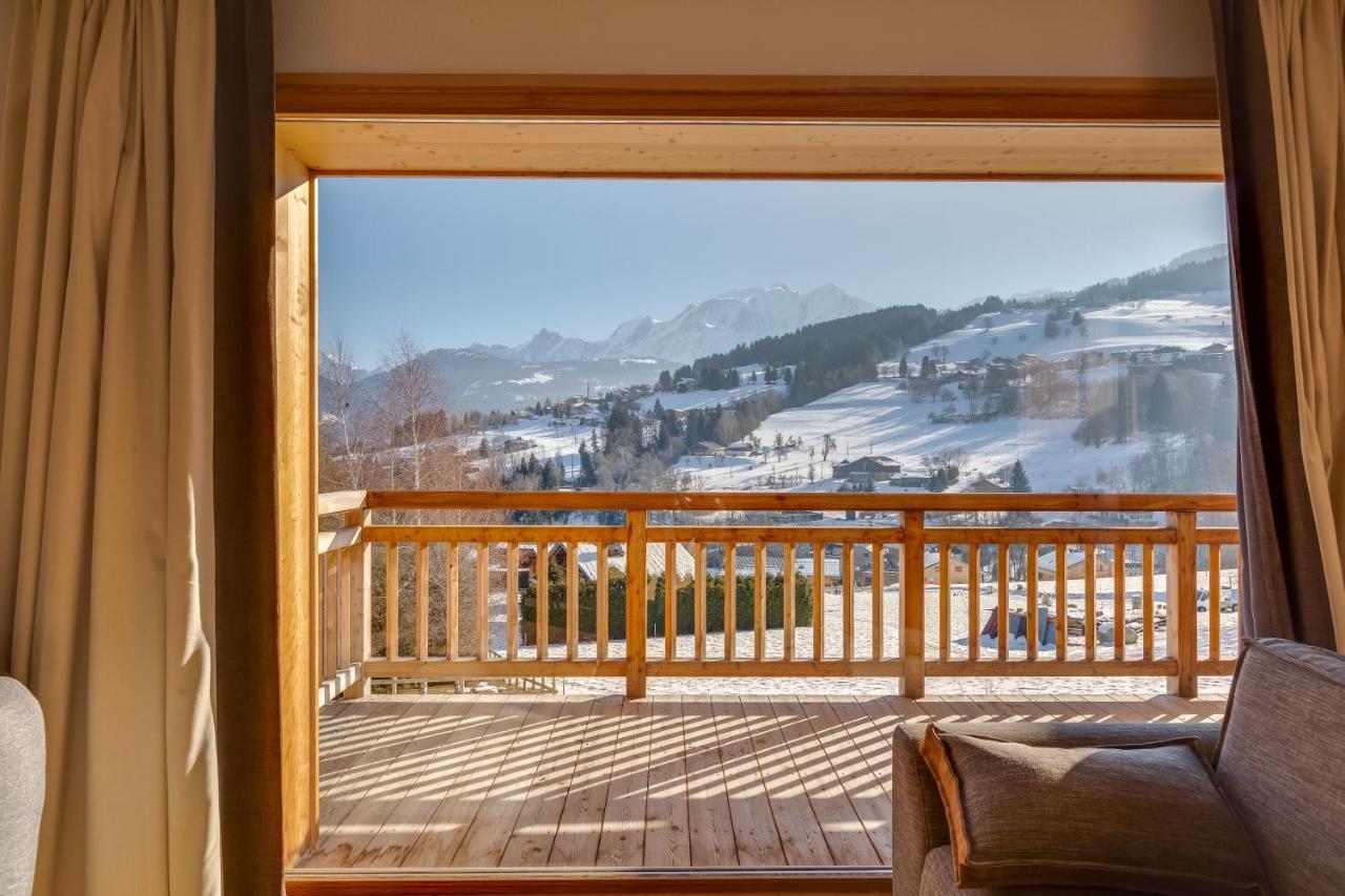Aparthotel Terresens - Les Fermes Du Mont-Blanc Combloux Esterno foto