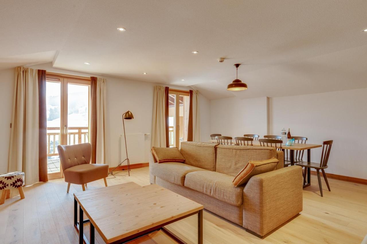 Aparthotel Terresens - Les Fermes Du Mont-Blanc Combloux Esterno foto