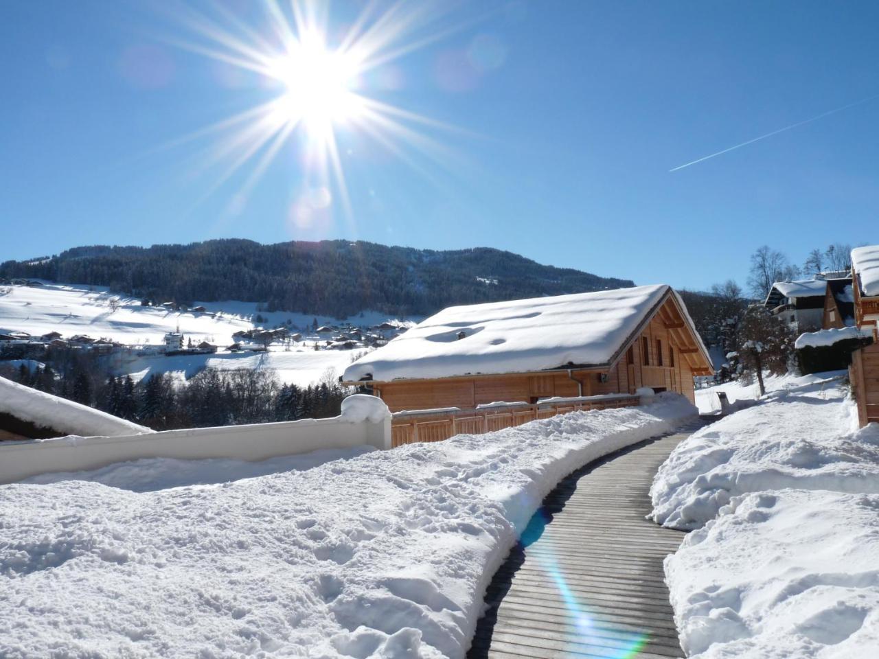Aparthotel Terresens - Les Fermes Du Mont-Blanc Combloux Esterno foto